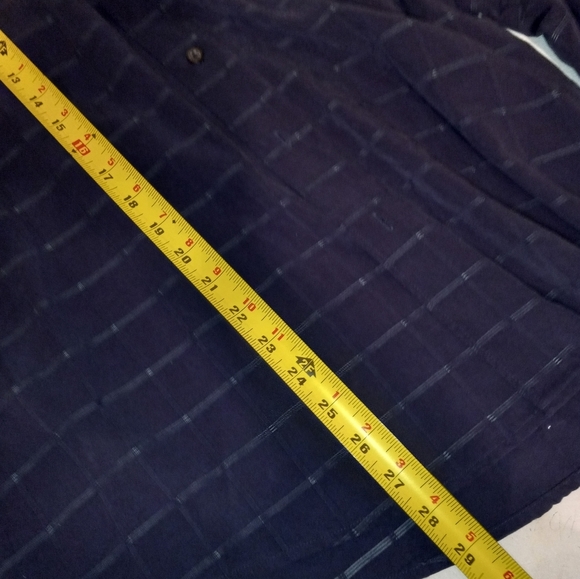 John Henry Shirt Blue Windowpanel, ULTRA FEEL Size XL/54 - Picture 7 of 8